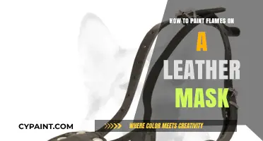 Mastering Fiery Art: Painting Realistic Flames on Leather Masks