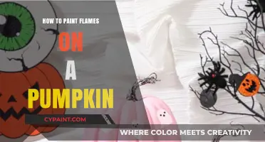 Spooky Glow-Up: Mastering the Art of Painting Flames on Pumpkins