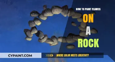 Master the Art: Painting Vibrant Flames on Rocks Step-by-Step