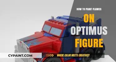 Mastering Flame Art: Painting Optimus Prime with Fiery Precision