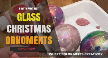 Creative Guide to Painting Flat Glass Christmas Ornaments for Festive Decor