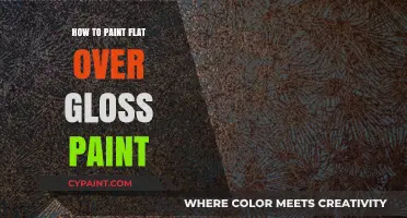 Painting Flat Over Gloss: A Step-by-Step Guide for Smooth Results