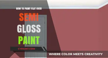 Painting Flat Over Semi-Gloss: A Step-by-Step Guide for Smooth Results