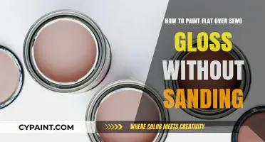 Transform Flat to Semi-Gloss: No Sanding Required