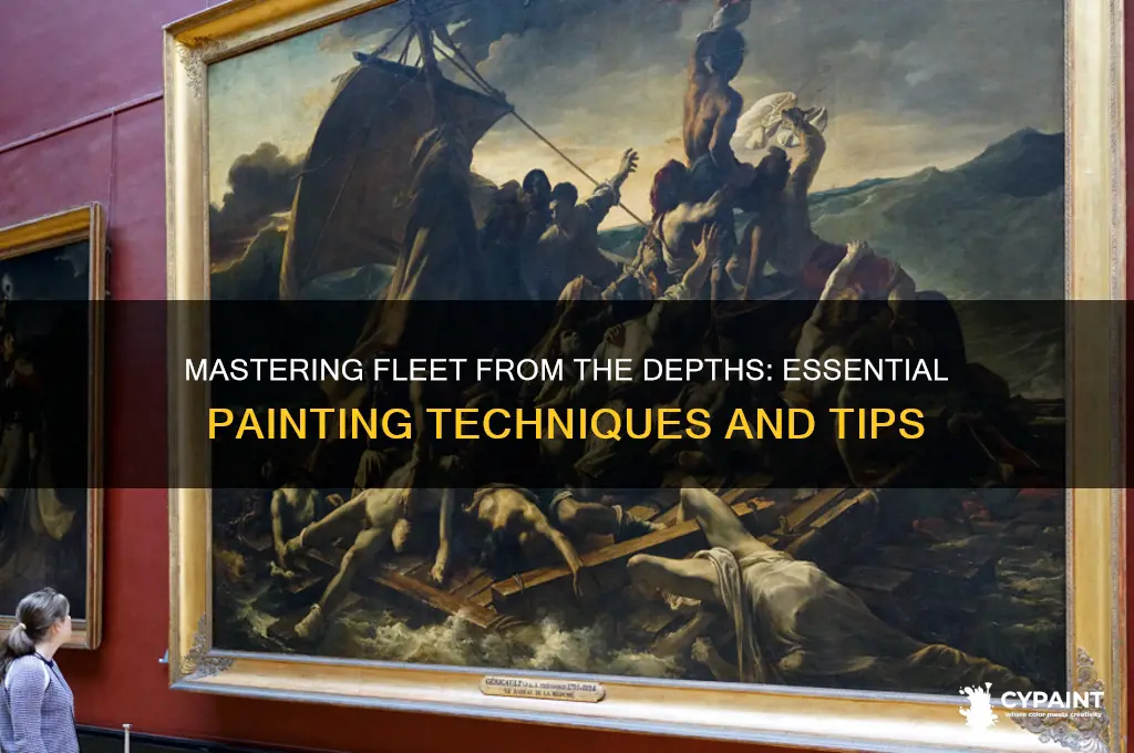 how to paint fleet from the depths
