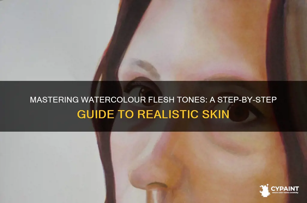 how to paint flesh tones in watercolour