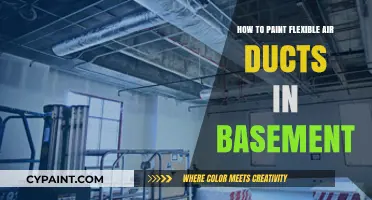 Painting Flexible Air Ducts in Your Basement: A Step-by-Step Guide