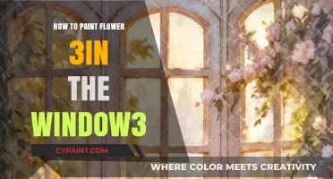 Painting Flowers in Windows: A Creative Step-by-Step Guide