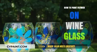 Elegant DIY: Painting Beautiful Flowers on Wine Glasses Step-by-Step