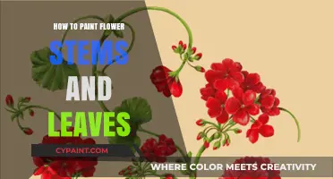 Mastering Botanical Art: Techniques for Painting Realistic Flower Stems and Leaves