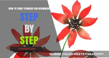 Paint Flowers: A Beginner's Step-by-Step Guide