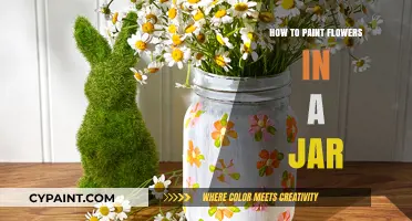 Mastering Floral Art: Painting Vibrant Flowers in a Jar Step-by-Step