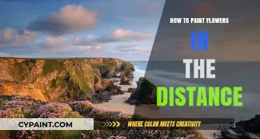 Mastering Distant Floral Landscapes: Techniques for Painting Flowers Afar