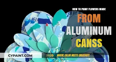 Creative Aluminum Can Flower Painting: A Step-by-Step Eco-Art Guide