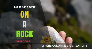 Creative Rock Art: Painting Vibrant Flowers on Stones Step-by-Step