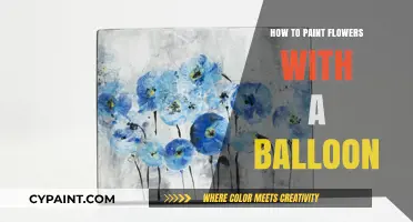 Creative Balloon Painting: A Unique Guide to Painting Flowers