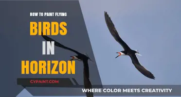 Mastering Horizon Bird Painting: Techniques for Capturing Flying Birds