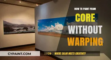 Mastering Foam Core Painting: Techniques to Prevent Warping Effortlessly