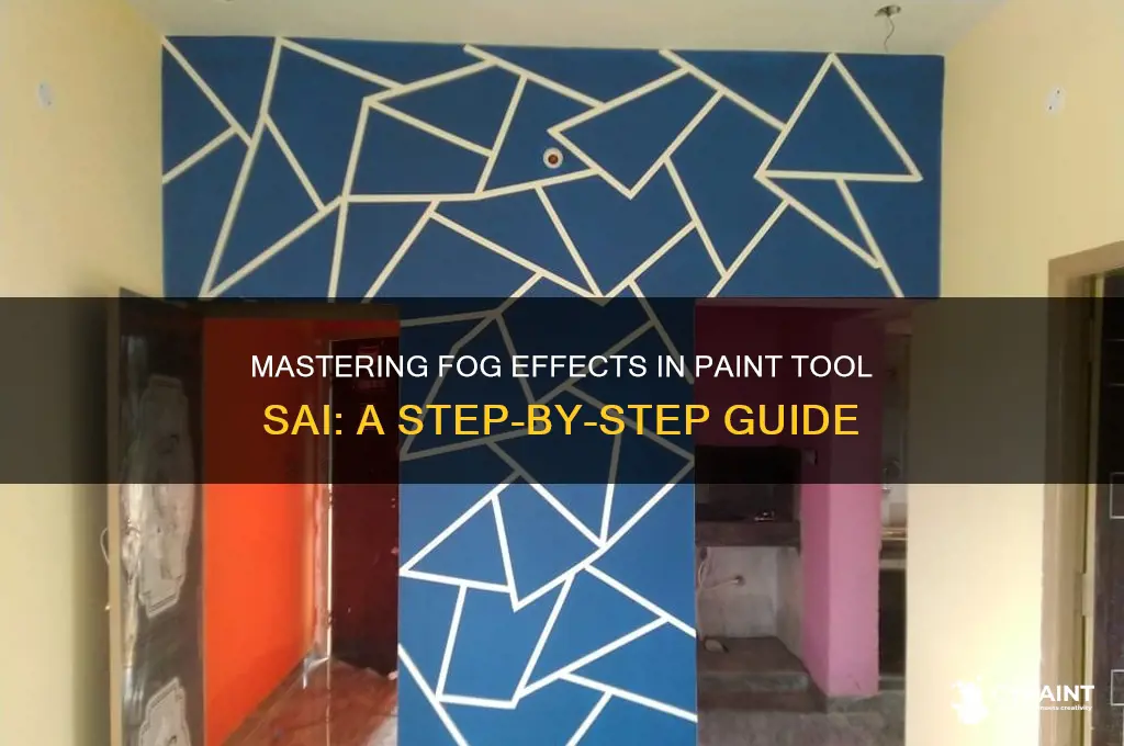 how to paint fog in paint tool sai