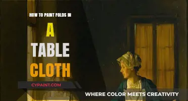 Mastering Tablecloth Folds: Techniques for Realistic Fabric Painting