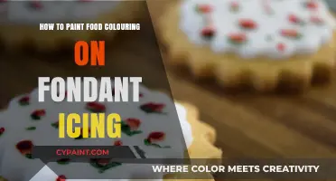 Mastering Fondant Art: Painting with Food Coloring Techniques and Tips