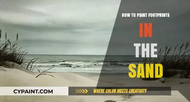 Creative Techniques for Painting Realistic Footprints in the Sand