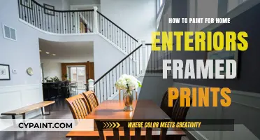 Mastering Home Interior Painting: Tips for Framed Prints and Walls