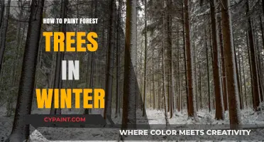 Mastering Winter Forest Tree Painting: Techniques for Realistic Snowy Scenes