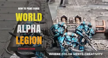 Mastering Forge World Alpha Legion Painting Techniques: A Step-by-Step Guide