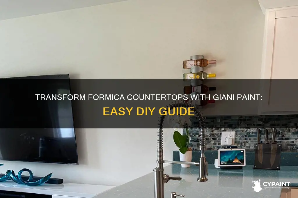 how to paint formica countertops with giani
