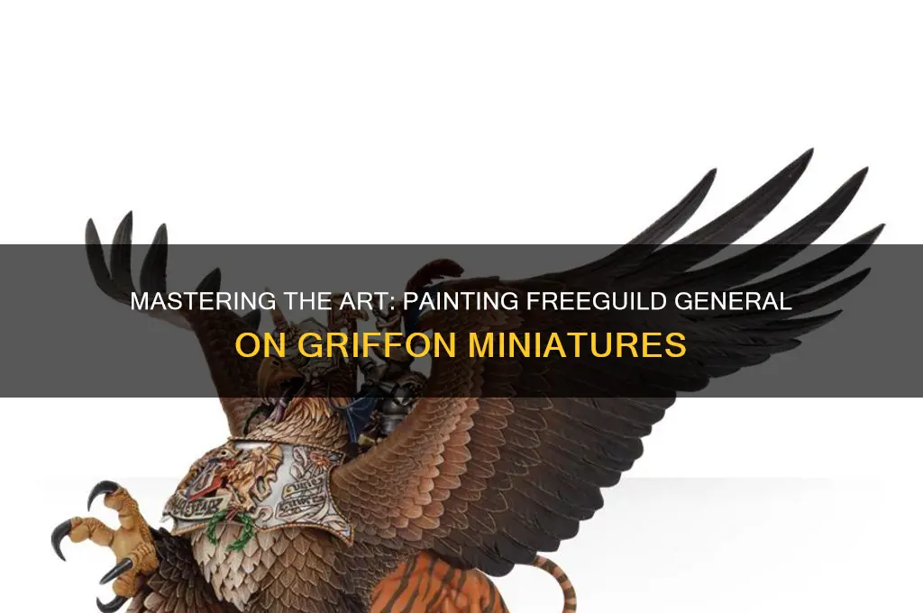 how to paint freeguild general on griffon