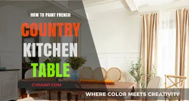 Transform Your Kitchen: Painting a French Country Table Step-by-Step