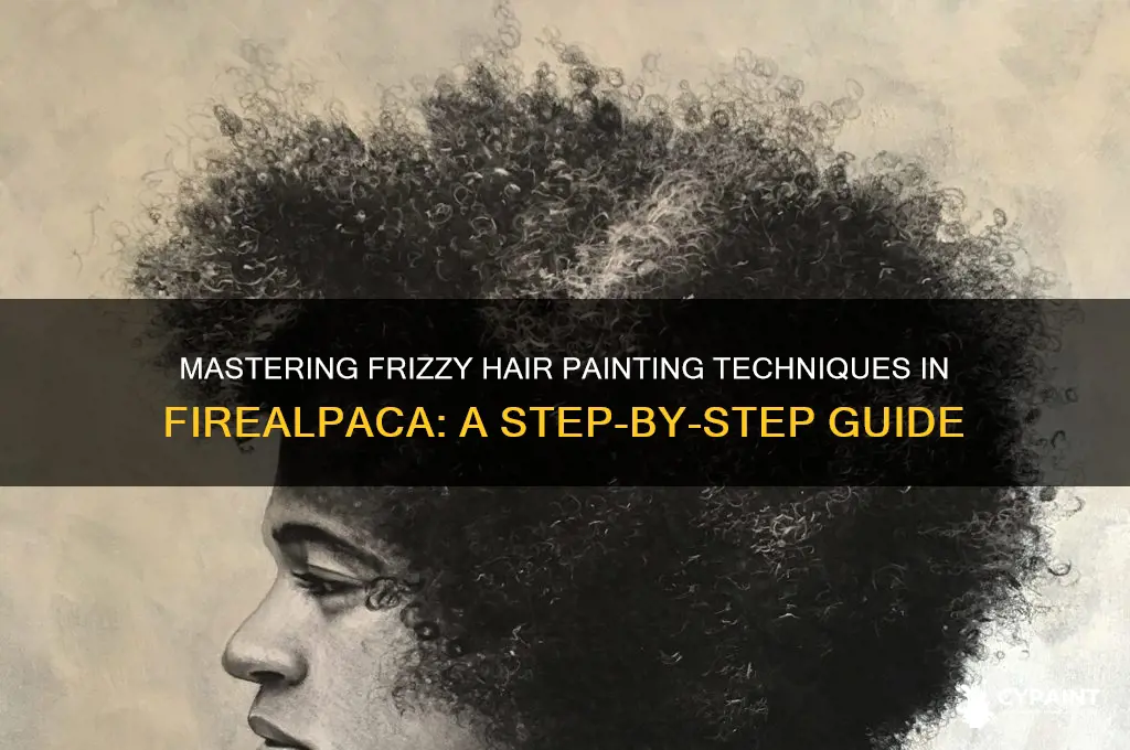how to paint frizzy hair in firealpaca