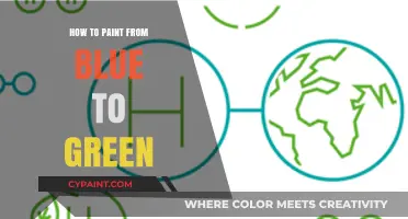 Mastering Color Transitions: Techniques for Painting Blue to Green Seamlessly