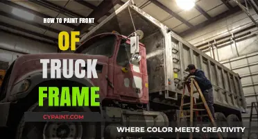 Step-by-Step Guide to Painting Your Truck Frame's Front End