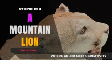 Mastering Mountain Lion Fur: Techniques for Realistic Wildlife Painting