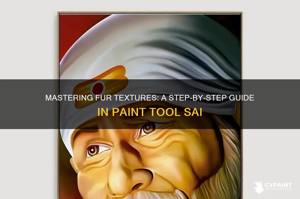 how to paint fur paint tool sai