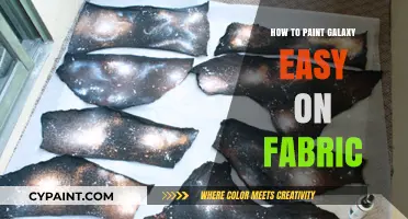 Easy Galaxy Painting on Fabric: A Step-by-Step Cosmic Guide