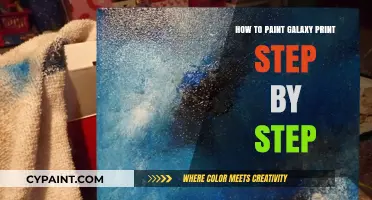 Master Galaxy Painting: Easy Step-by-Step Guide for Stunning Prints