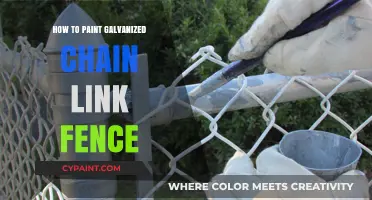 Painting Galvanized Chain Link Fences: A Step-by-Step DIY Guide
