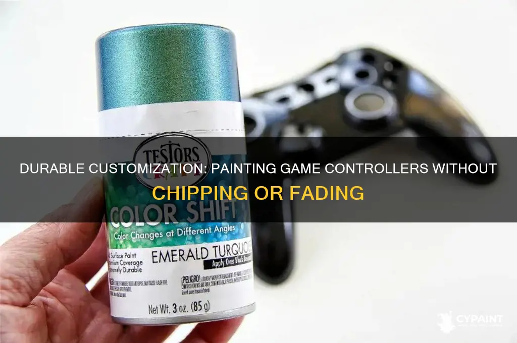 how to paint game controllers without chipping