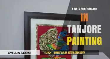 Mastering Tanjore Art: Techniques for Painting Garland in Tan Color