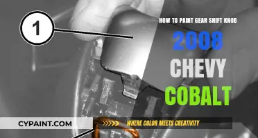 Painting Your Chevy Cobalt's Gear Shift Knob