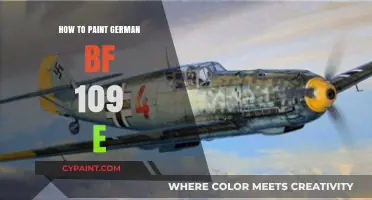 Mastering the Art of Painting a German Bf 109 E Model
