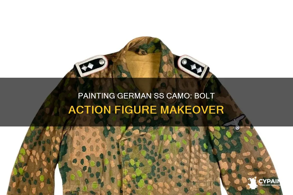 how to paint german ss camo for bolt actiom
