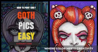 Girly Goth Art Made Easy: Simple Steps to Paint Darkly Cute Creations
