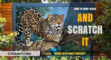 Mastering Glass Painting: Techniques to Paint and Scratch Like a Pro