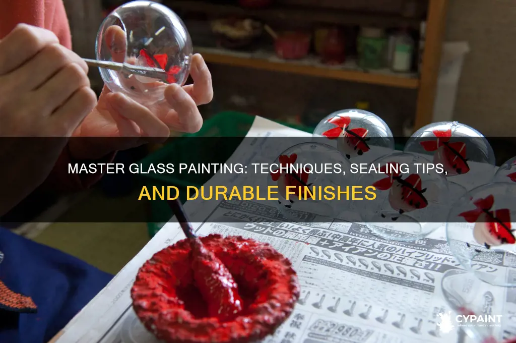 How To Seal Painted Glass