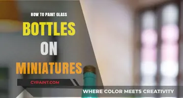 Mastering Miniature Glass Bottle Painting: Techniques for Realistic Results