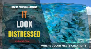 Master Distressed Glass Painting: Techniques for a Vintage, Weathered Look